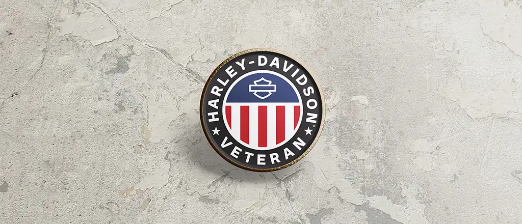 Harley-Davidson Veterans Pin